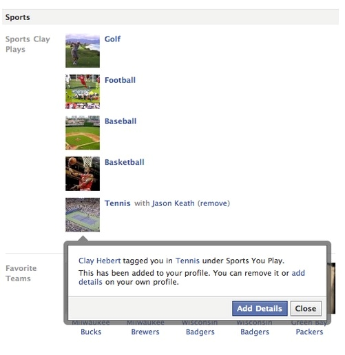 I Love You Tags On Facebook. Facebook Sports Tag